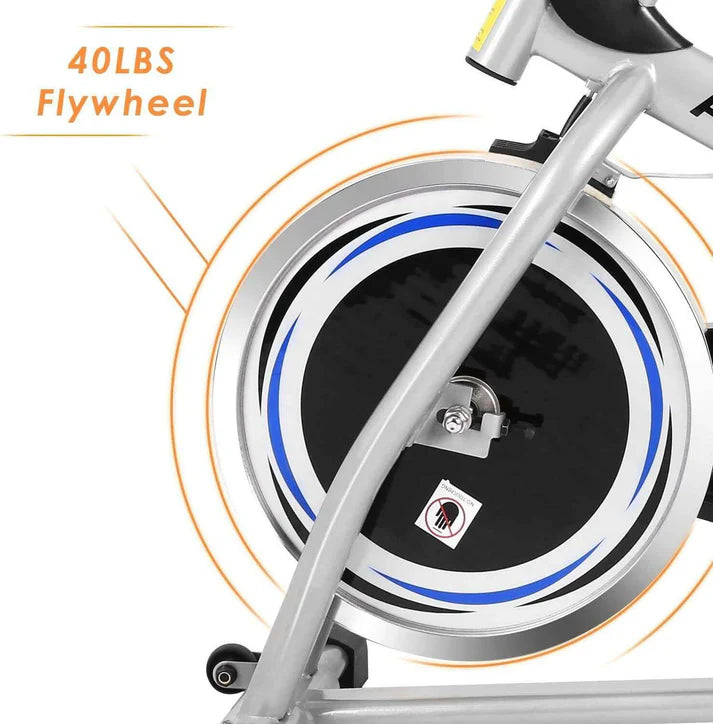 Heavy Duty Domestic Spin Bike (Crystal / Ancheer SJ-3373)