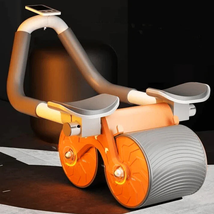Automatic Rebound Ab Roller Wheel with Elbow Support